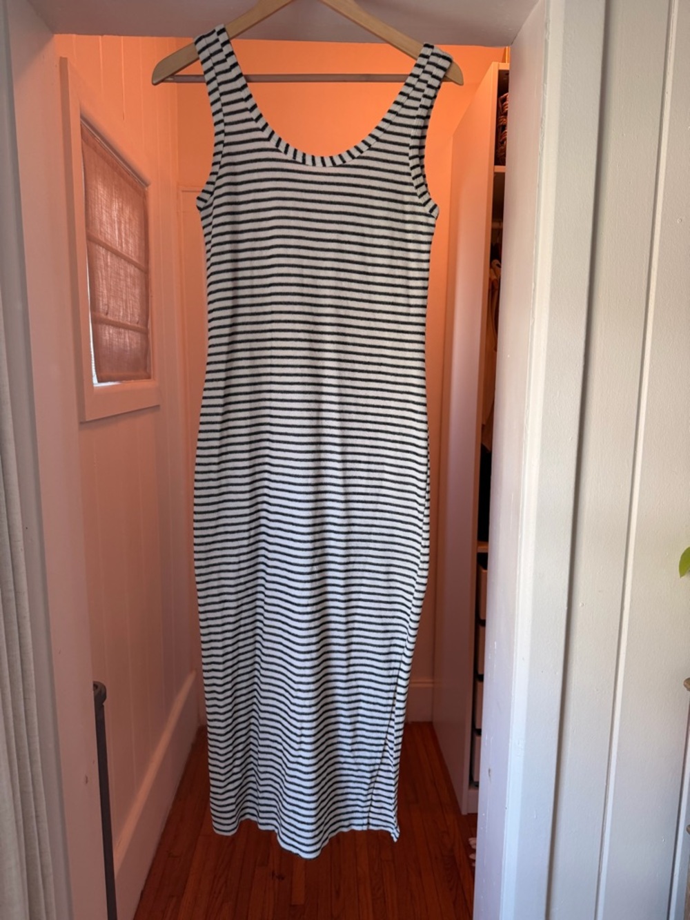 Pinkblush maternity Striped Tank midi Dress